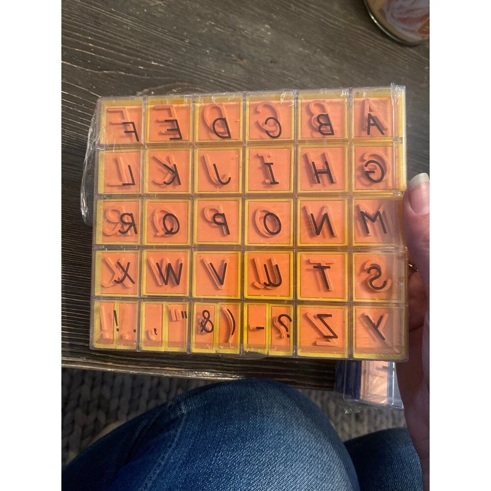 Alphabet and Number stampers